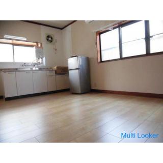 Nakadori 4-chome 2DK rental apartment 2 people can enter No security deposit or key money Immediatel
