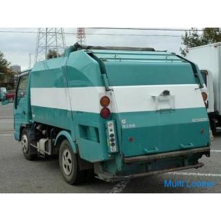 2005 Isuzu Elf 2 ton loading garbage truck Rotary Left-handed mirror ASR