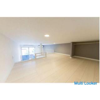 A spacious loft with a popular skip floor type! Designer apartment with initial cost of 50,000 yen ☆