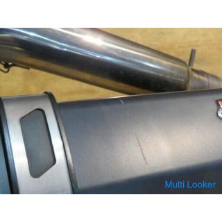 Vance & Haines CS ONE slip-on muffler GX72B for Suzuki Hayabusa Removed from 2014
