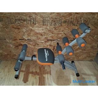 Wonder core abdominal muscle training machine