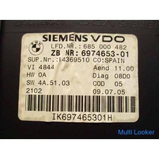2005 BMW 3 E90 VA20 Speedometer 114149 km