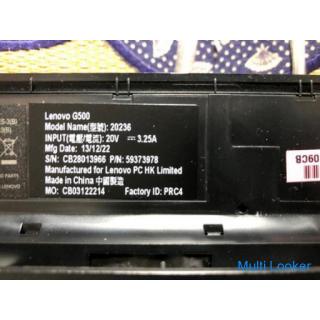 Lenovo G500 second-hand goods