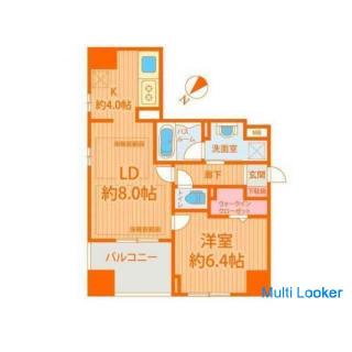 Edobori 1LDK wins this rent fast