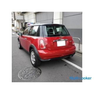 BMW Mini Cooper Seven Limited car Solar Red / Silver roof 31000 km 15-inch aluminum