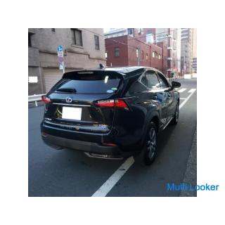 Lexus NX300h Version L 28000 km Sunroof & red leather seat Genuine navigation & full segment