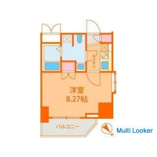 This area is 1K in Ebie! 3 minutes walk to the station