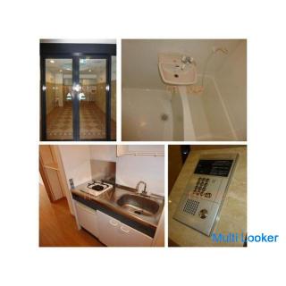 A 1K property that can be reached in a 4-minute walk to Matsuyacho Station!