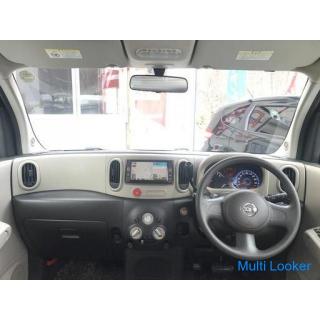 2009 Nissan Cube 15X-M Selection HID Headlight ☆ Genuine Navi & Back Camera ☆ Push Start & E