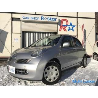 ◆ 2007 Nissan March 14S Switching 4WD One-touch Collection ☆ 30,000 km mileage ☆ New vehicle inspect