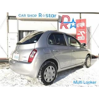 ◆ 2007 Nissan March 14S Switching 4WD One-touch Collection ☆ 30,000 km mileage ☆ New vehicle inspect