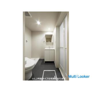 10 minutes on foot from Iwatsuki Station 1K room with large loft & bath with reheating function