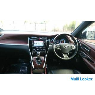 2015 Toyota Harrier Premium 4WD Genuine SD Navi R Power Gate