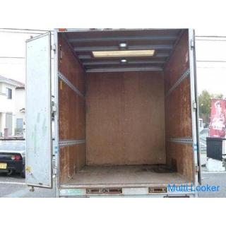 2005 Mitsubishi Fuso Canter 2 ton aluminum van 5MT back camera