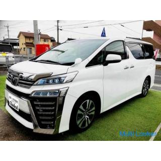 1 year old new car 9000 KM Immediate delivery possible! VELLFIRE 2.5L z-g edition Synthetic leather 