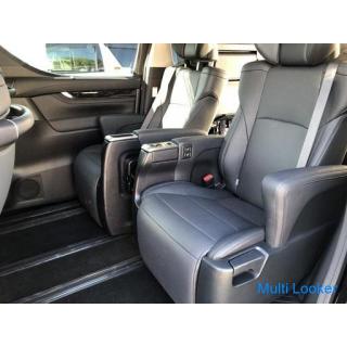 1 year old new car 9000 KM Immediate delivery possible! VELLFIRE 2.5L z-g edition Synthetic leather 