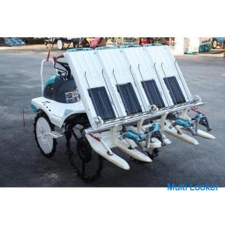 Kubota Rice Transplanter Article 4 JC4 Cute 6.2 hp Power Steering Crank Type Yu-Yu Turn [Agricultura