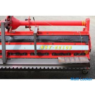 Yanmar Nipro Drive Hello HSY-2210B Work with 220 cm working width 220cm [Agricultural equipment deck