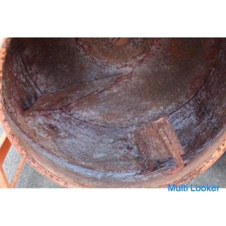 Asaka Industrial Concrete Mixer 200V Mixer 70L Electric [Agricultural Equipment] [Fukuoka] [Construc