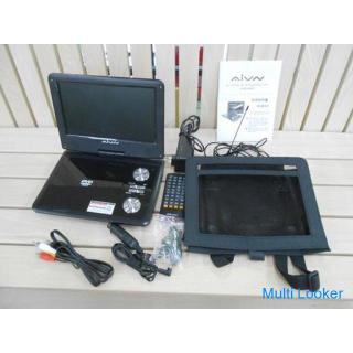 AIVN 9 inch portable DVD player 1SEG RV900 WREC TV with remote control