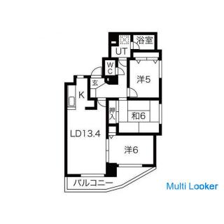 Family 3LDK Teine Ward Shower toilet Air conditioner Teine Nishi elementary school district