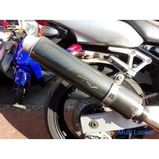 Yamaha FZ400 Water-cooled 4-cycle 16-valve 4-cylinder Carbon muffler Silver