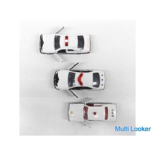 Tomica mini car police department police car Toyota Crown 3 cars