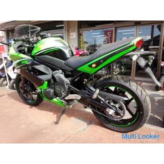 Ninja 400R Water-cooled 4-cycle 2-cylinder engine FI car with ETC with grip heater lime green & 