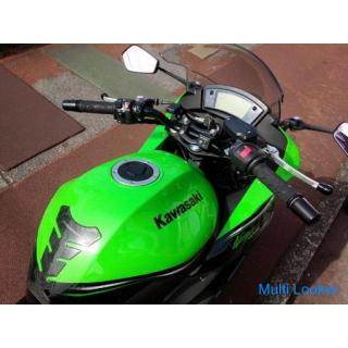 Ninja 400R Water-cooled 4-cycle 2-cylinder engine FI car with ETC with grip heater lime green & 