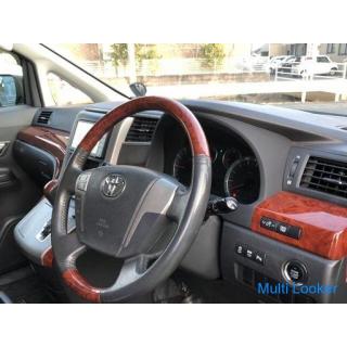 Toyota Vellfire 2.4L Platinum Selection Electric Bilateral Slide Power Trunk Navigation Monitor