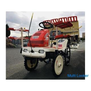YANMAR Rice transplanter Pe-4R Pe-40AR Article 4 Rotary Recoil Cell Rico 5.8 hp With cell charger