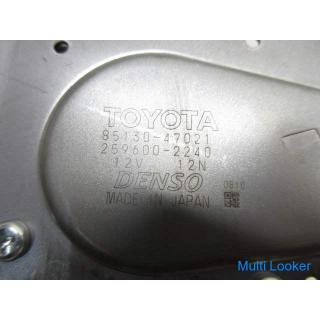 2011 Prius ZVW30 rear wiper motor