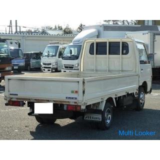 1984 Nissan Atlas 1 ton loading Low floor flat Diesel Plated foil cover One year inspection