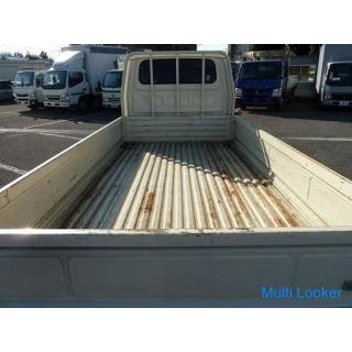 1984 Nissan Atlas 1 ton loading Low floor flat Diesel Plated foil cover One year inspection