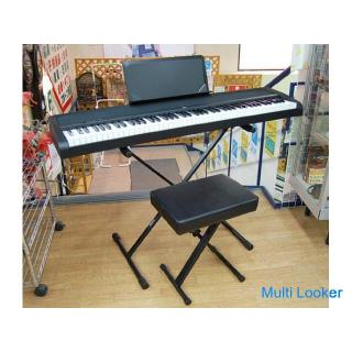 2018 made KORG electronic piano B1 88 keyboard black with stand and chair operation confirmed