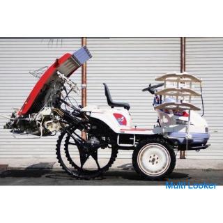 Mitsubishi rice transplanter Article 5 My Lady LV5 10.5hp Automatic Leveling Rotor Smile Turn Paste 