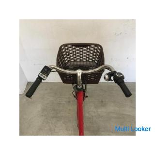 Electric Bicycle Mama Chari Panasonic Bibi DXSD Red Ginger 26 inch 8.9AH New tires around!