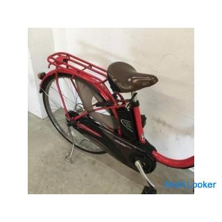 Electric Bicycle Mama Chari Panasonic Bibi DXSD Red Ginger 26 inch 8.9AH New tires around!