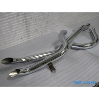 Motorcycle parts - Harley Davidson muffler set # 715 BASPIPE new article long-term stock