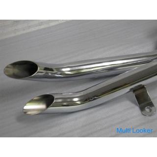 Motorcycle parts - Harley Davidson muffler set # 715 BASPIPE new article long-term stock