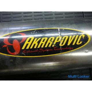 Motorcycle parts ■ Yamaha FZS1000 ■ removal ■ Akrapovic ■ silencer ■ second-hand goods