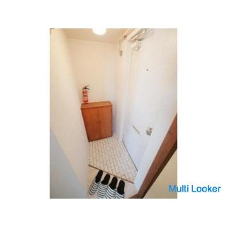 No deposit and key money ♪ Initial cost 25,000 yen or less! Renovated! Popular area!