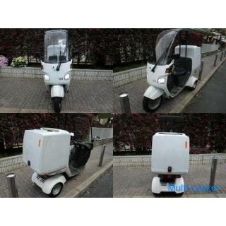 Honda Gyro canopy TA03 with large BOX (4 cycles) PGM-Fi / Grip heater / External light / Minicar com