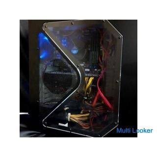 Gaming PC Corei7 new SSD240GB + HDD1TB memory 8GB Win10 GTX470 TK