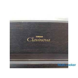 YAMAHA Clavinova CLP-411 Electronic Piano Digital Piano 3 pedals Rosewood Operation confirmed North 