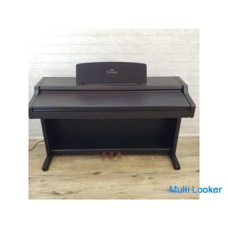 YAMAHA Clavinova CLP-411 Electronic Piano Digital Piano 3 pedals Rosewood Operation confirmed North 