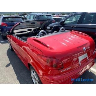 ◇ ◆ Peugeot 206CC ◇ Popular red, low-mileage superb car ◇ Electric open ◆ ◇