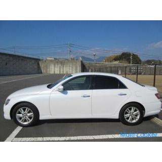 ★ Toyota Markx 250g ★ Popular pearl white electric seat included ★ One owner is beautiful ★