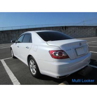 ★ Toyota Markx 250g ★ Popular pearl white electric seat included ★ One owner is beautiful ★