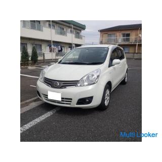 Nissan Note Brownie Special specification car Mileage 38000 km Genuine HDD navigation & terrestr